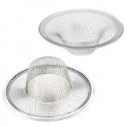 2pcs Heavy Duty Stainless Steel Slop Basket Filter Trap, 2.75